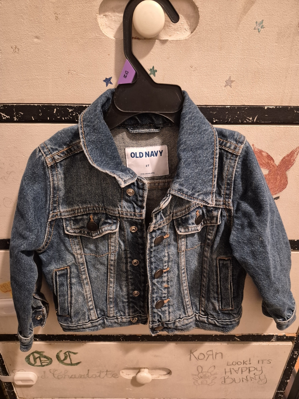 Old Navy Kids Medium Blue Denim Jean Jacket